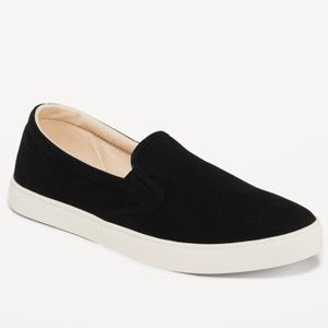 NWOT Old Navy Canvas Slip-On Sneakers, Size 7